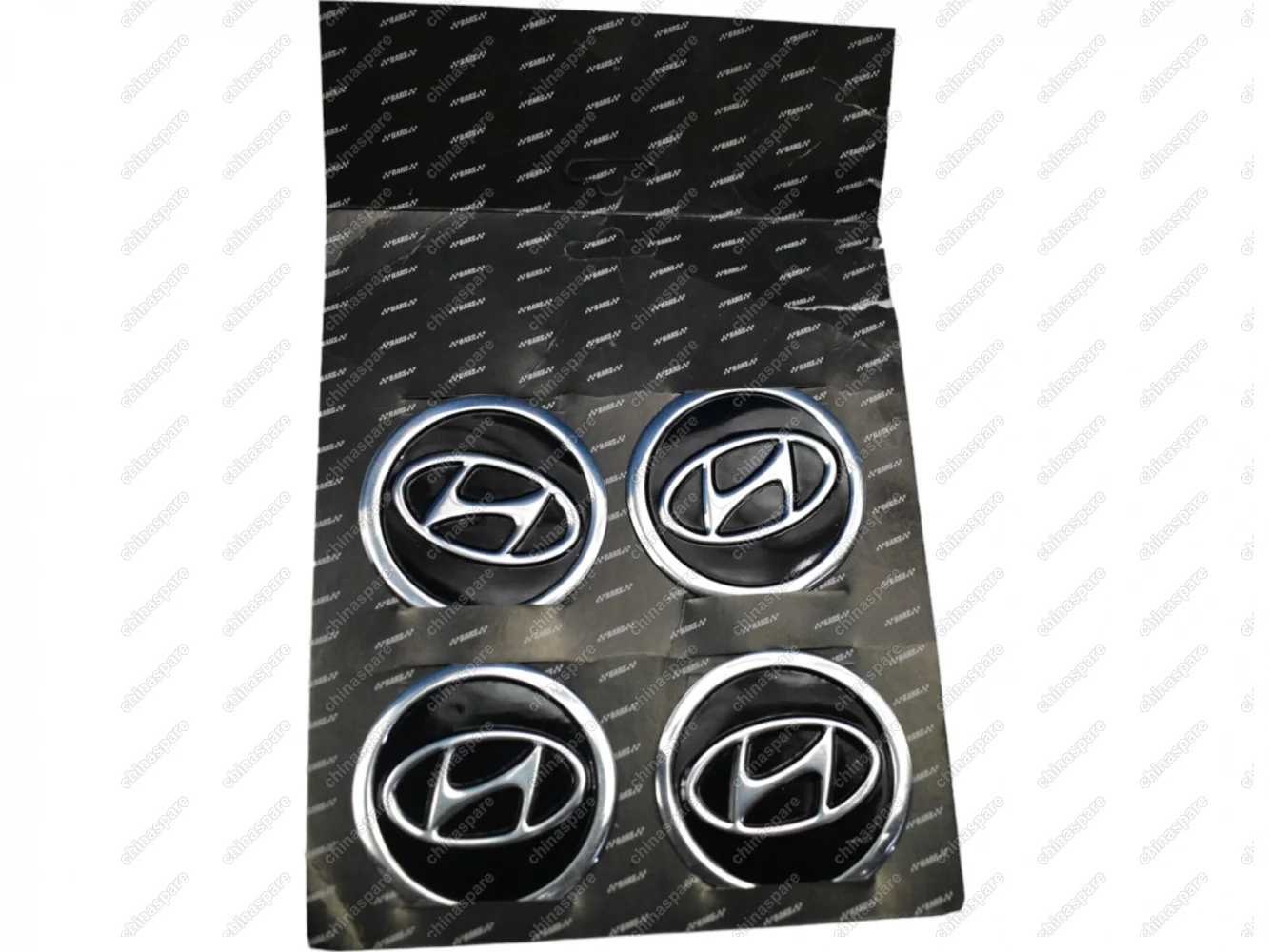 Наклейки на колпак ступицы с эмблемой Hyundai