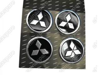 Наклейки на колпак ступицы с эмблемой Mitsubishi