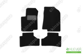 KVR02204501210kh Коврики в салон Klever Standard HYUNDAI Solaris 2011-2016, хб., сед., 4 шт. (текстиль)