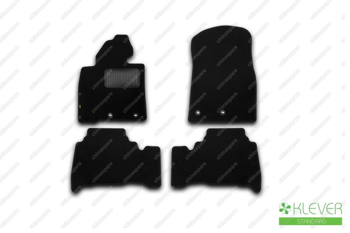 KLEVER02297401210kh Коврики в салон Klever Standard LEXUS LX 570 2015->, кросс., 4 шт. (текстиль)