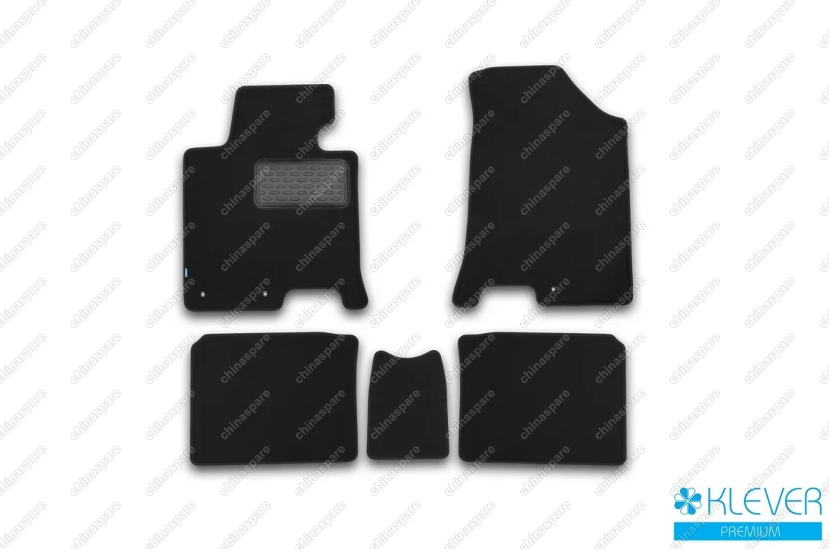 Коврики в салон Klever Premium HYUNDAI i40 АКПП 2012->, сед., 5 шт. (текстиль)