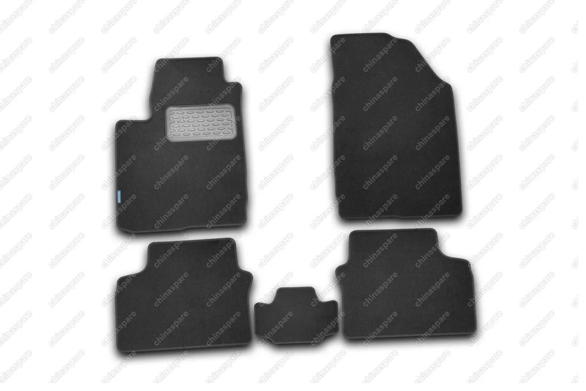 Коврики в салон CHERY M11 2010->, сед., 5 шт. (текстиль)