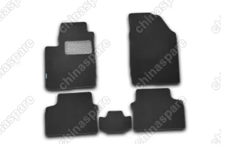 Коврики в салон CHERY M11 2010->, сед., 5 шт. (текстиль)