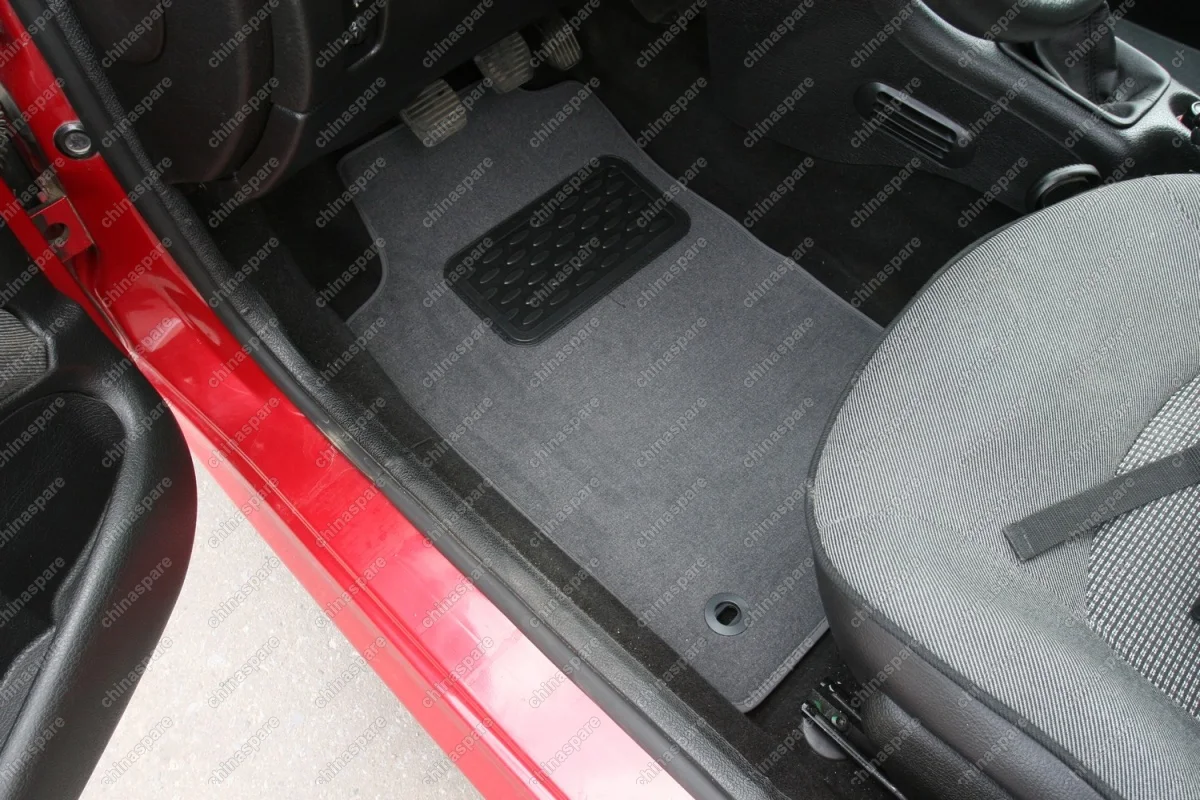 NLT380111110kh Коврики в салон PEUGEOT 206 1998->, сед., хб., 5 шт. (текстиль)