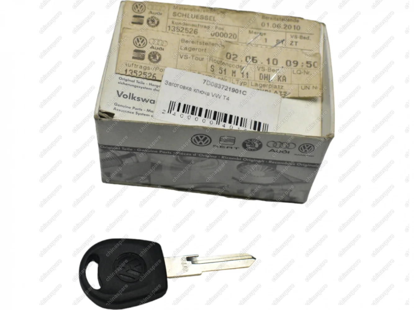 Заготовка ключа Volkswagen T4