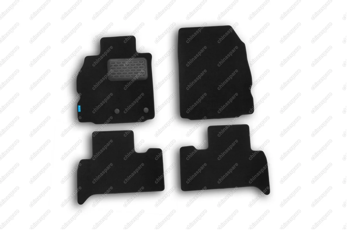 Коврики в салон RENAULT Scenic III 2010->, хб., 4 шт. (текстиль)