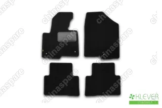 KVR02205401210kh Коврики в салон Klever Standard HYUNDAI Santa Fe АКПП 2012-2017, кросс., 4 шт. (текстиль)
