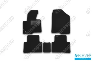 KVR03205422110kh Коврики в салон Klever Premium HYUNDAI Santa Fe АКПП 2012-2017, кросс., 5 шт. (текстиль)