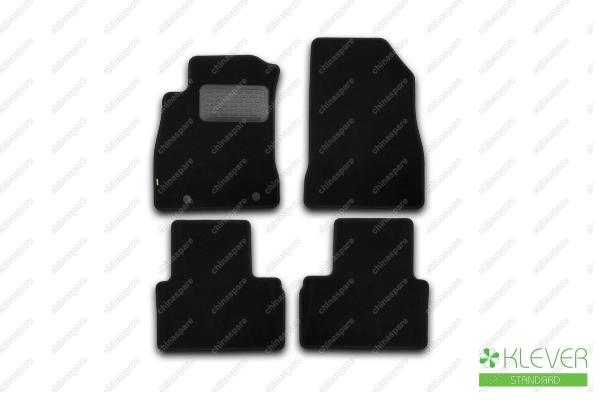 KVR02363501210kh Коврики в салон Klever Standard NISSAN Juke 2010->, кросс., 4 шт. (текстиль)