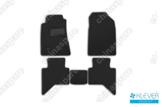 KLEVER03210122110kh Коврики в салон Klever Premium ISUZU D-Max 2016-> пикап, 5 шт. (текстиль)