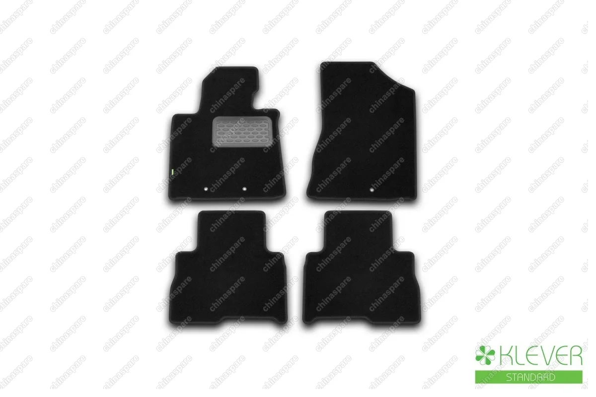 KVR02254701210kh Коврики в салон Klever Standard KIA Sorento АКПП 2012->, внед., 4 шт. (текстиль)