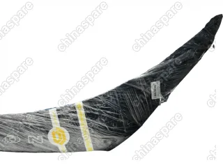 Дефлектор капота CA Plastic Classic черный для SsangYong Actyon New (2011-2013)