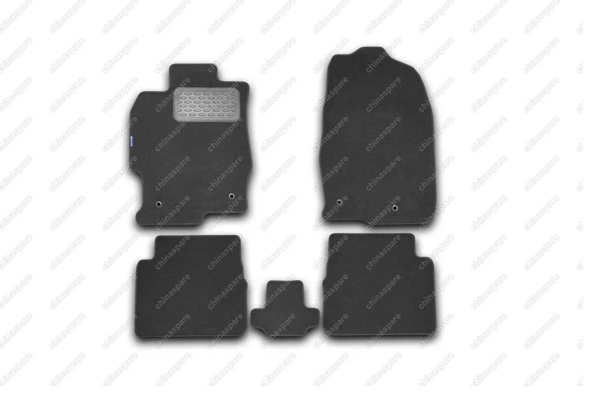 NLT332011110kh Коврики в салон MAZDA 6 АКПП 2010-2012, сед., 5 шт. (текстиль)