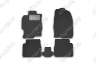 NLT332011110kh Коврики в салон MAZDA 6 АКПП 2010-2012, сед., 5 шт. (текстиль)