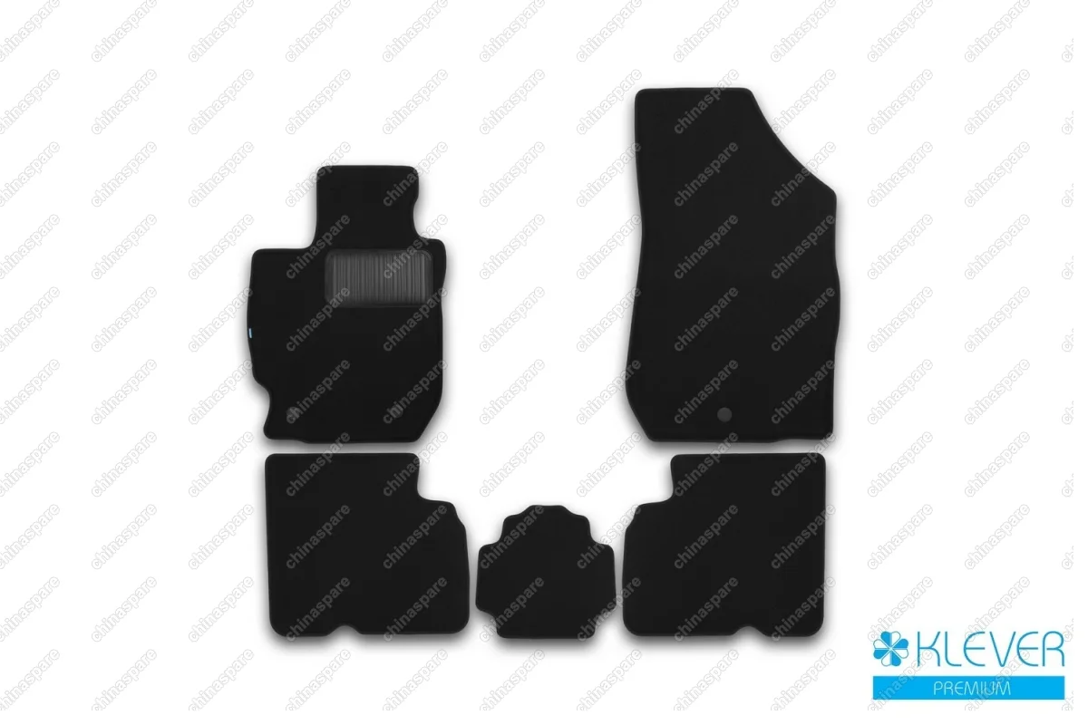 KVR03364022110kh Коврики в салон Klever Premium NISSAN Almera АКПП 2012->, сед., 5 шт.(текстиль)