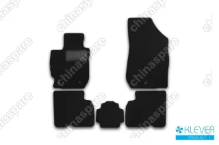 KVR03364022110kh Коврики в салон Klever Premium NISSAN Almera АКПП 2012->, сед., 5 шт.(текстиль)