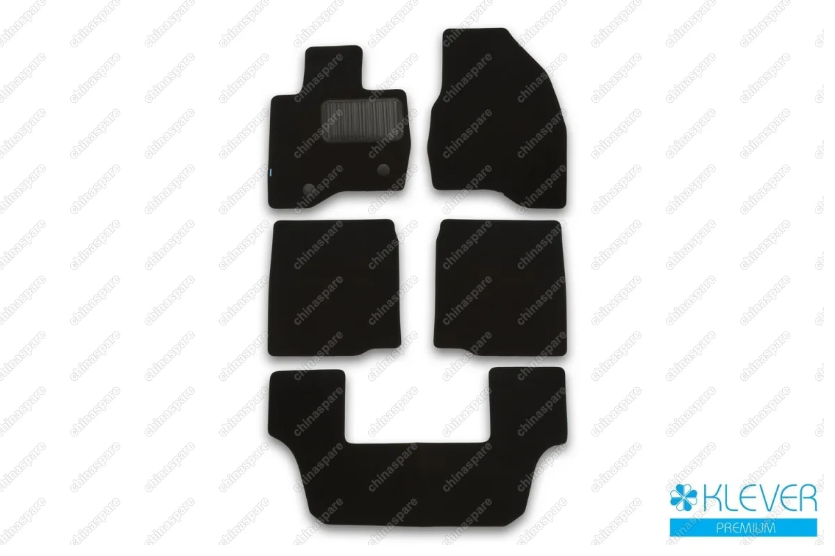 KLEVER03167022110kh Коврики в салон Klever Premium FORD Explorer, 2016-2018, кросс., 5 шт. (текстиль)