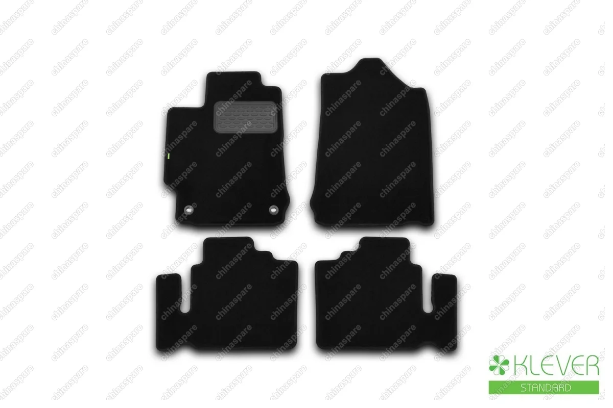 KVR02485601210kh Коврики в салон Klever Standard TOYOTA Camry 2011-2018, сед., 4 шт. (текстиль)