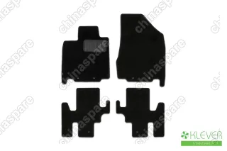 KLEVER02365901210kh Коврики в салон Klever Standard NISSAN Pathfinder, 2014->, внед., 4 шт. (текстиль)