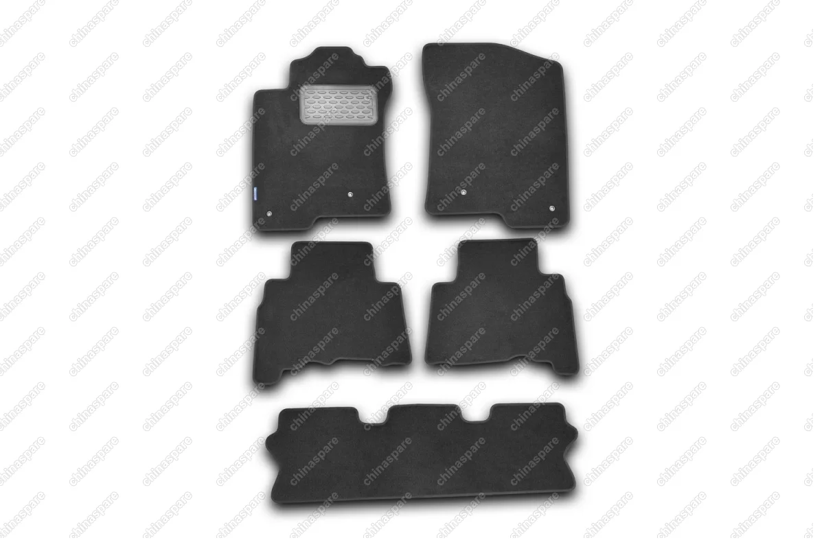 NLT292111110kh Коврики в салон LEXUS GX 460 2010->, внед., 5 шт. (текстиль)