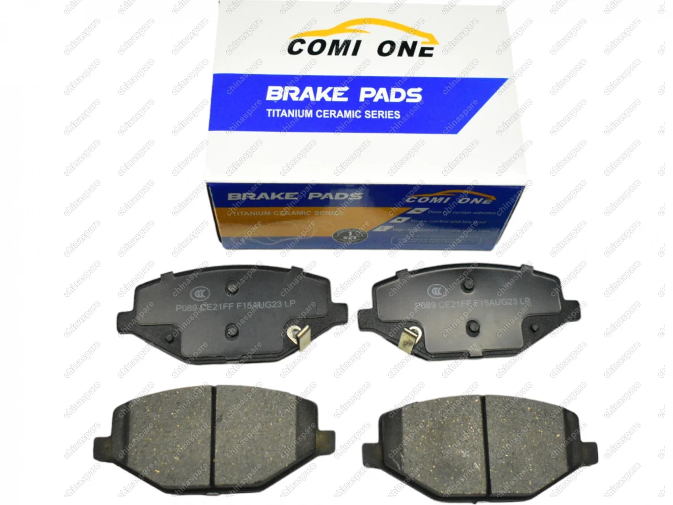 Колодки тормозные передние (комплект) Comi One Ceramic Geely Coolray