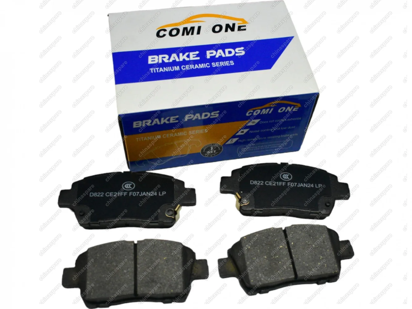 Колодки тормозные Comi One Great Wall Peri, Coolbear, Florid / Geely MK, GC6 / BYD F3 / Lifan Solano