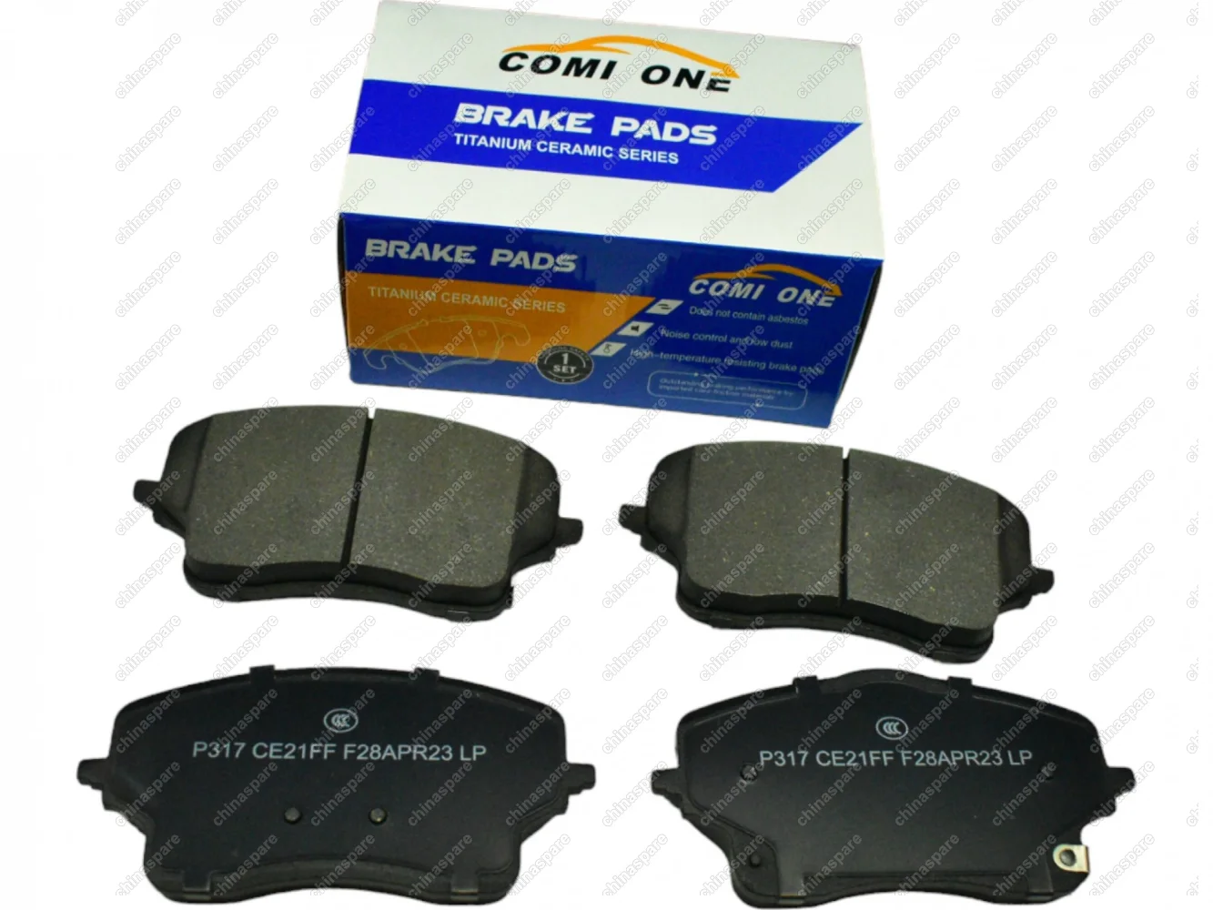 Колодки тормозные передние Geely Monjaro KX11 4WD / 4048087600 (комплект) Comi One Ceramic