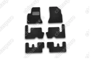 NLT101311110kh Коврики в салон CITROEN Grand C4 Picasso АКПП  2007->, мв., 6 шт. (текстиль)