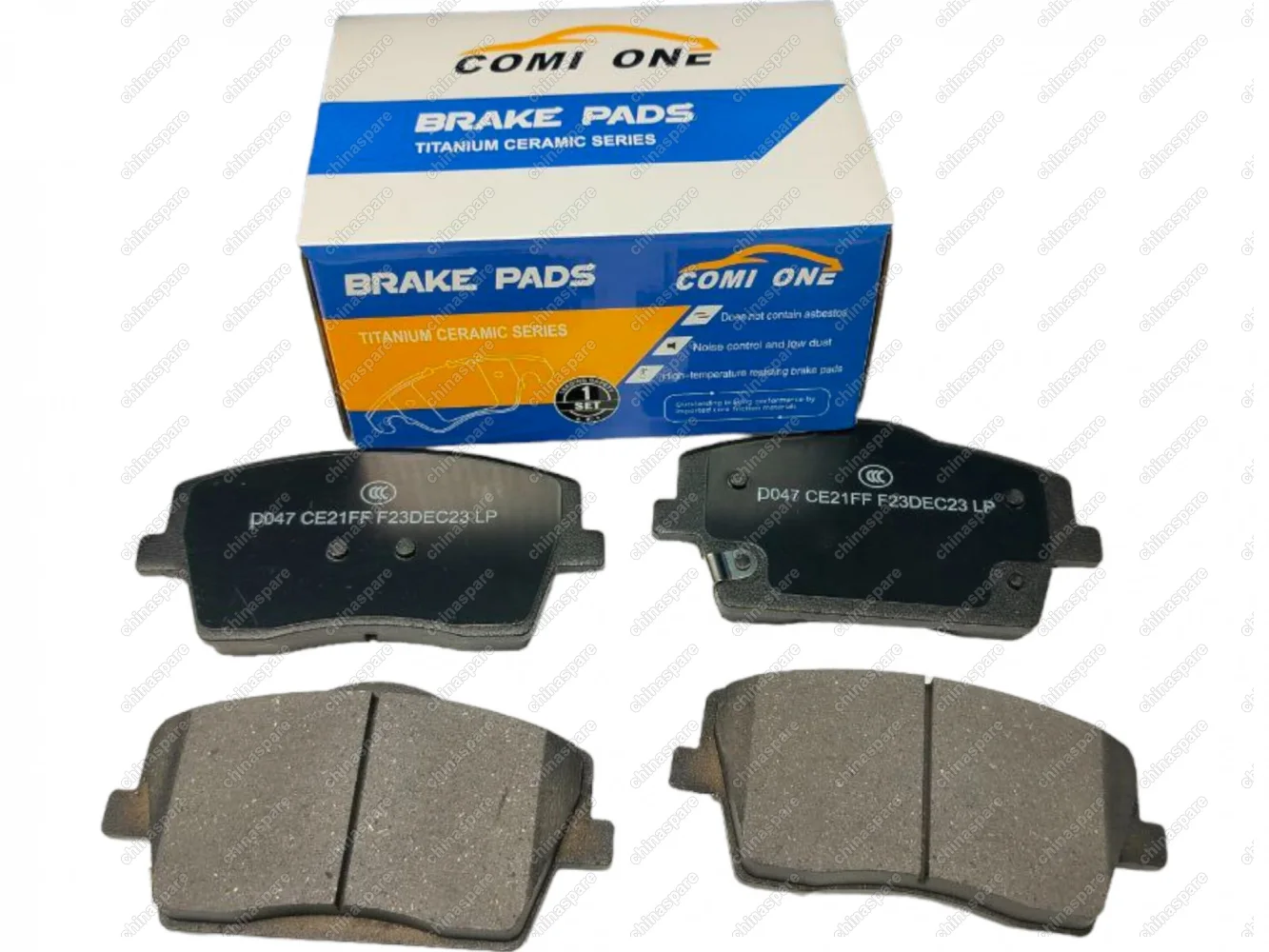 Колодки тормозные передние Ceramic Comi One Geely Tugella