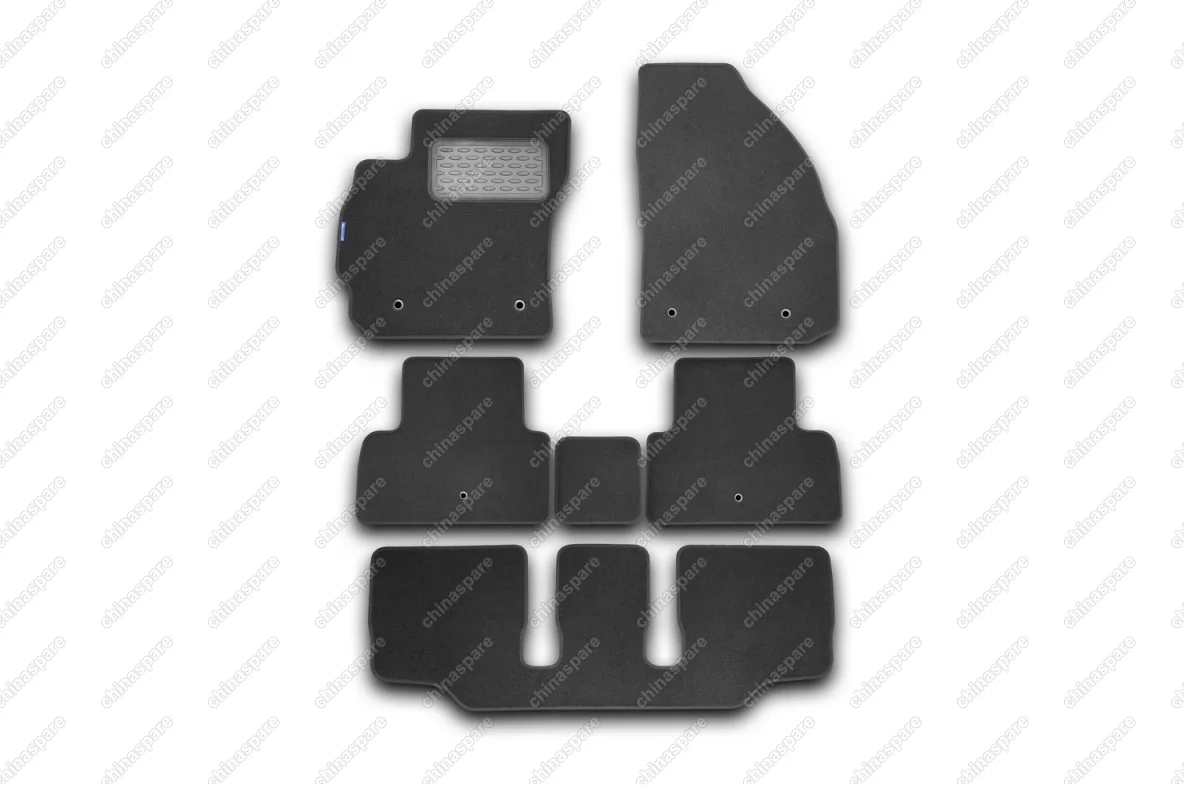 NLT331911110kh Коврики в салон MAZDA 5 АКПП 2011->, мв., 6 шт. (текстиль)