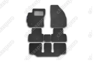NLT331911110kh Коврики в салон MAZDA 5 АКПП 2011->, мв., 6 шт. (текстиль)