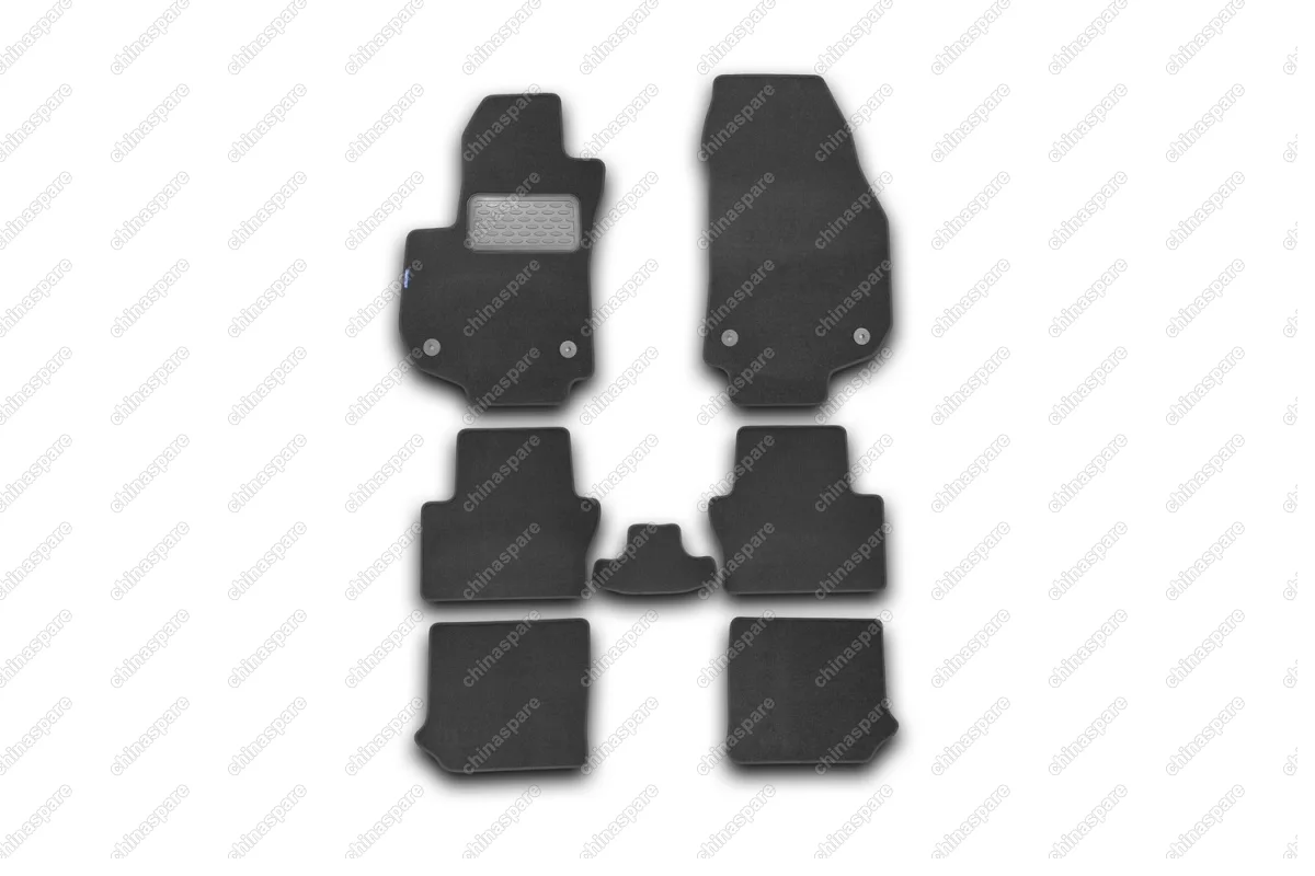 Коврики в салон OPEL Zafira B 2005->, мв., 7 шт. (текстиль)