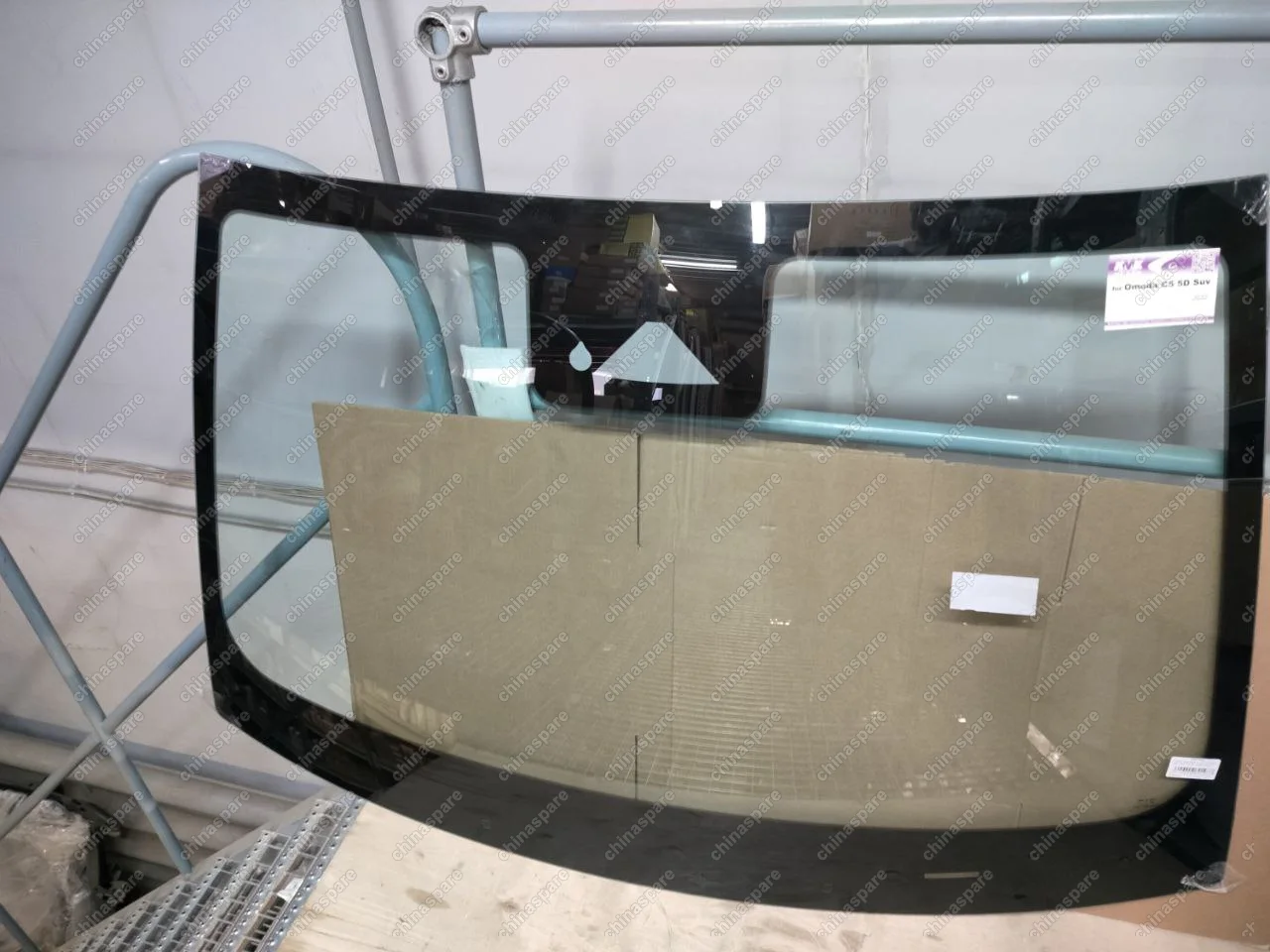 СТЕКЛО ЛОБОВОЕ Omoda "C5" 5D Suv '2022- #E515 ТЗ ДД камера (без ЗП)