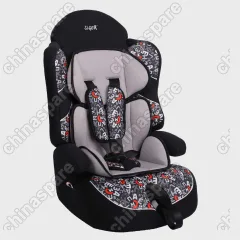 KRES0275 Детское автомобильное кресло SIGER ART "ДРАЙВ" алфавит, 1-12 лет, 9-36 кг, группа 1/2/3