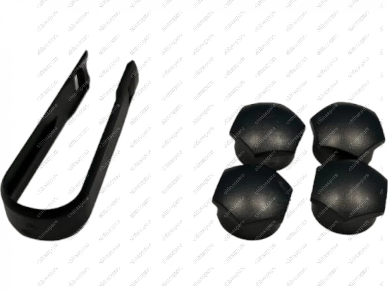 Комплект декоратиавных колпачков Dark Grey Geely Tugella, Monjaro