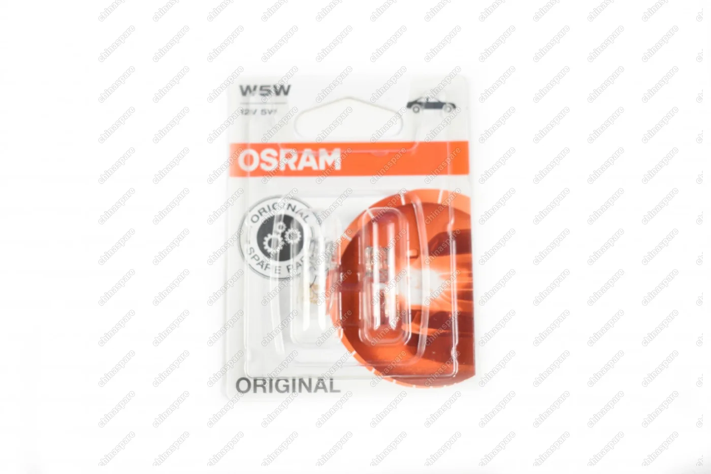 Комплект ламп OSRAM W5W 12V 5W W2.1X9.5D