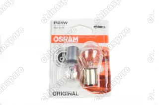 Комплект ламп OSRAM P21W 12V 21W BA15S