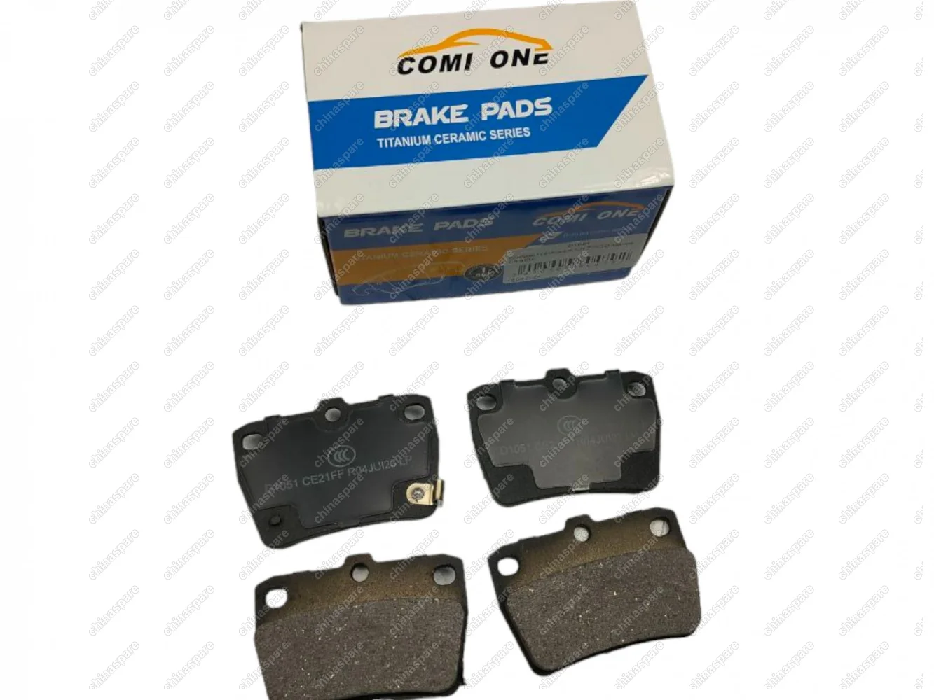 Колодки тормозные задние Comi One (комплект) Chery Tiggo