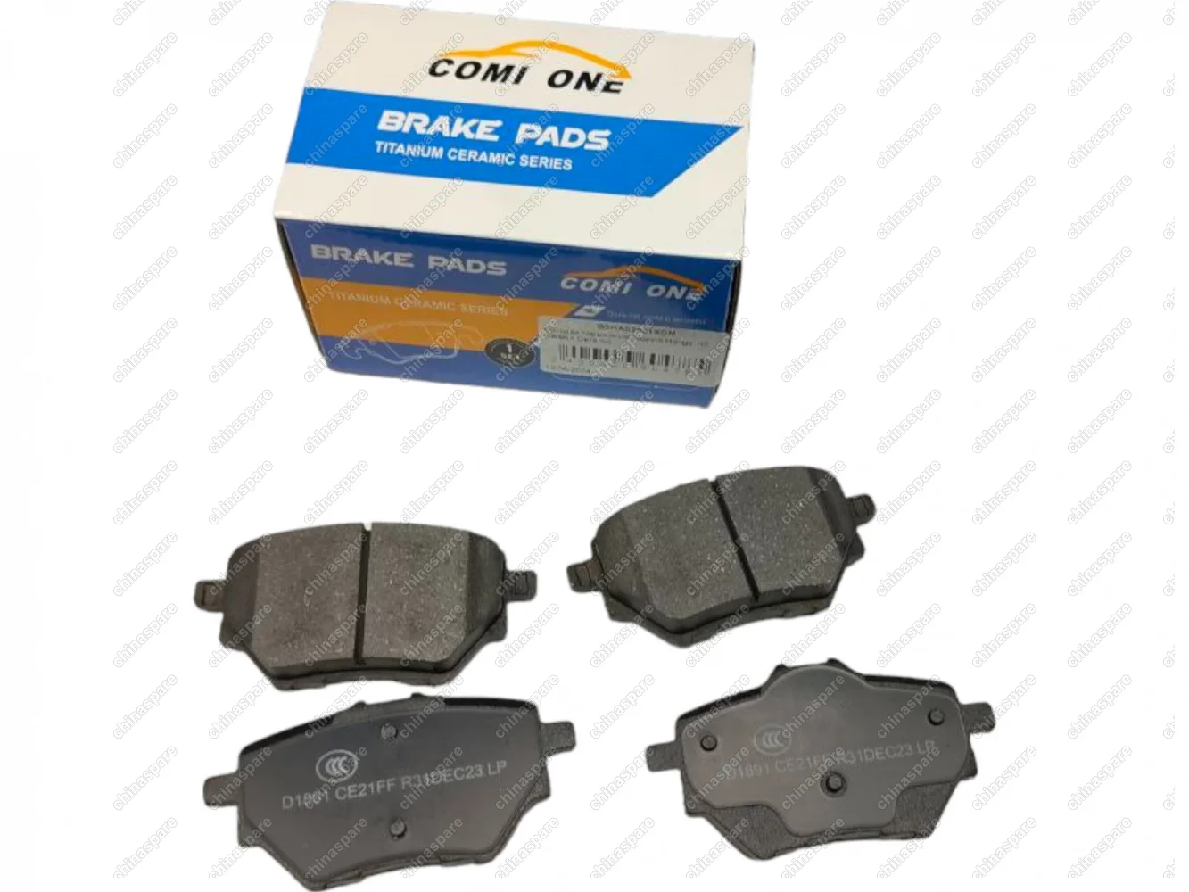 Колодки тормозные задние Comi One Hongqi H5 Classic Ceramic