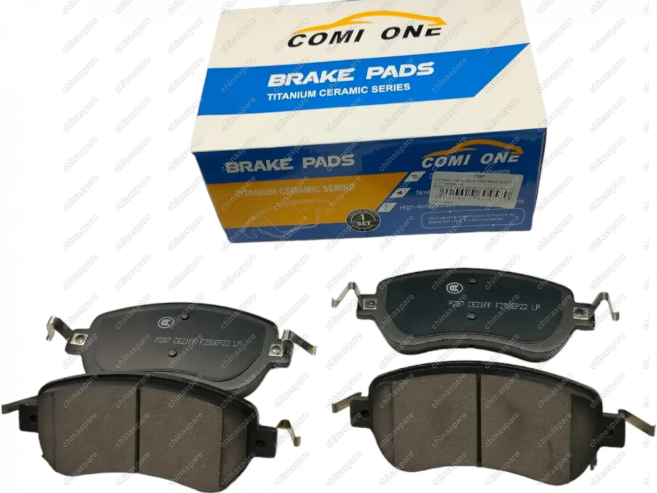 Колодки тормозные передние Comi One FAW Bestune B70 2,0T