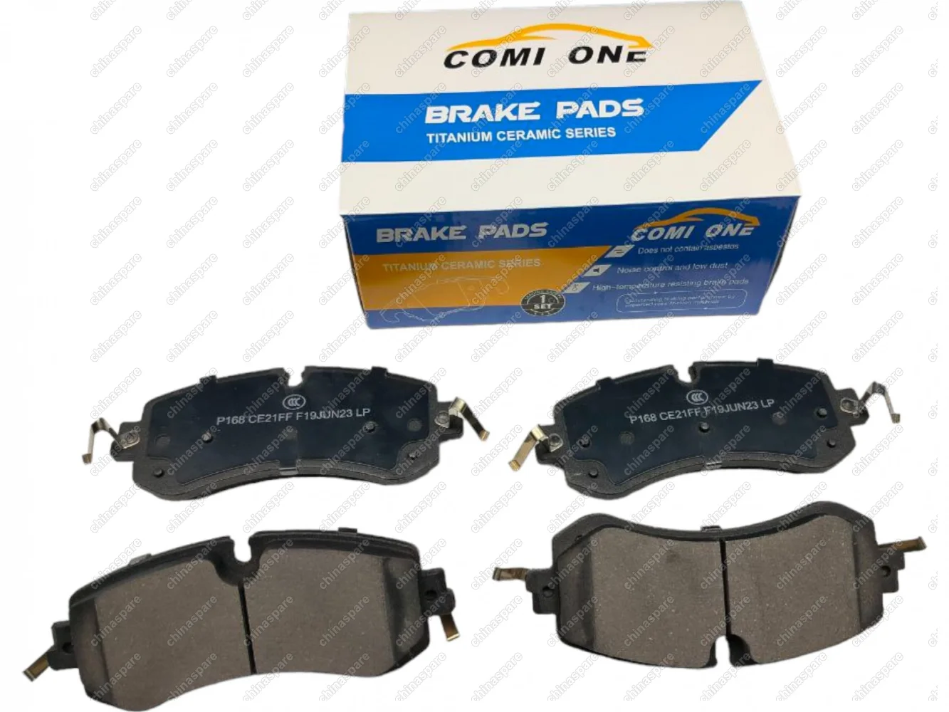 Колодки тормозные Hongqi H9 /Bestune T99 /Хунци HS5/HS3 передние Ceramic 3501X75DB01, B3501045BQ01, 3501G10DD01, B3501040BQ01