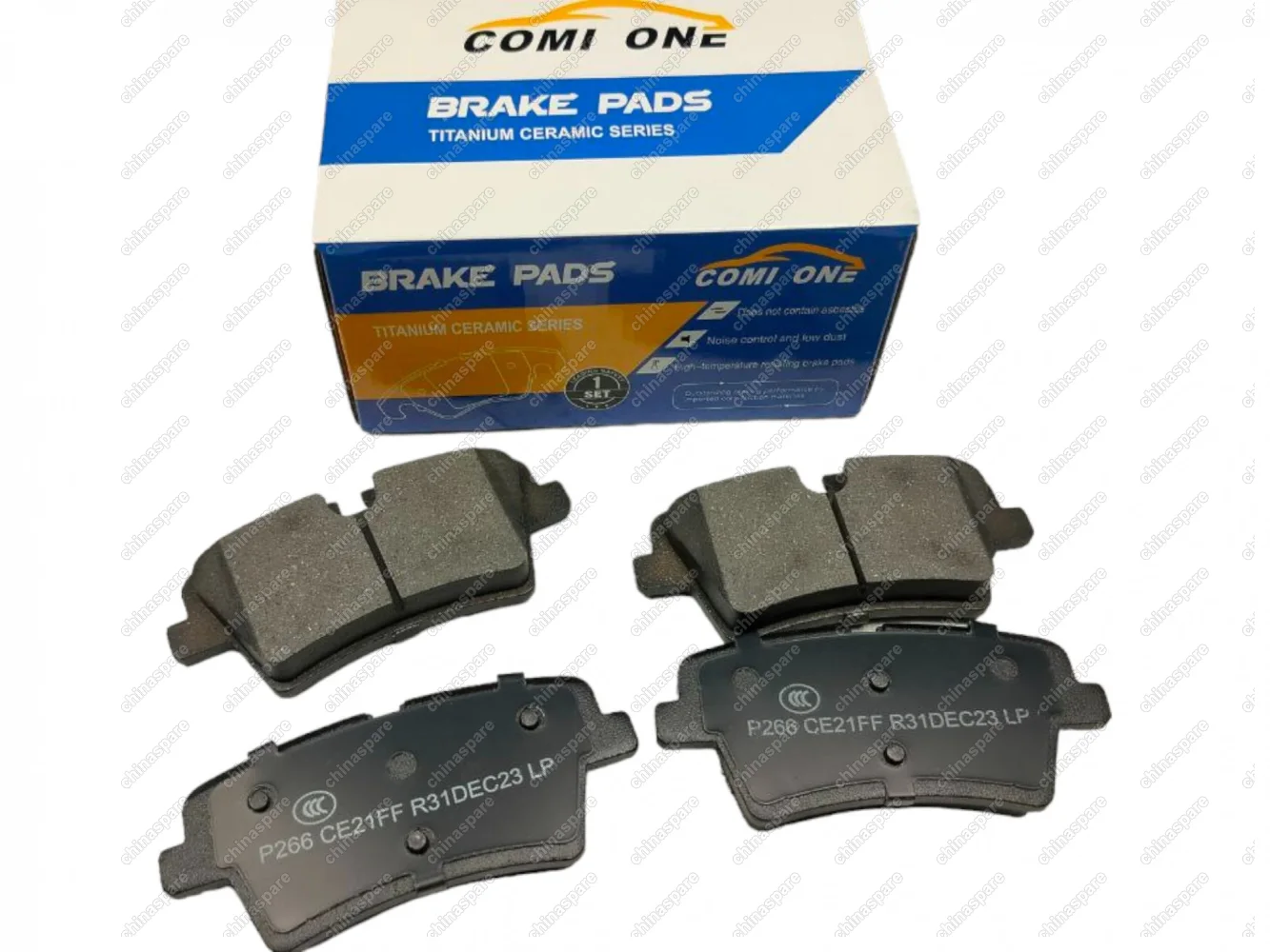 Колодки тормозные задние Comi One Ceramic Hongqi HS7