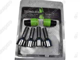 Болты колесные TECHNOLOCK (секретки) Geely Monjaro, Tugella M14x1,5x33 (комплект)
