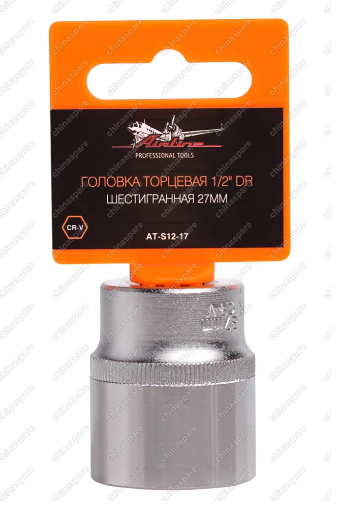 Головка торцевая 1/2 дюйма DR шестигранная 27мм