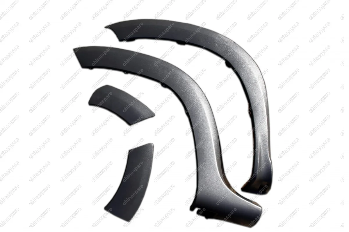 RRD002802 Расширители колесных арок (4 шт.) для RENAULT Duster 2010-2014, шагрень