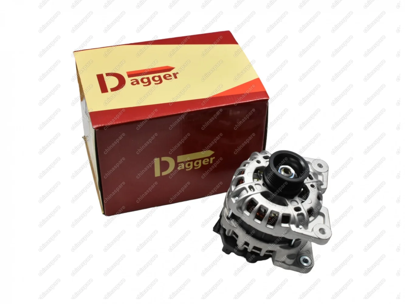 Генератор Renault Logan/Sandero 10-/Dacia Dokker/Lodgy 1.4/1.6 12-(90Amp/12 Volt,CW IR/F,-Groove Pulley) 6sc Dagger