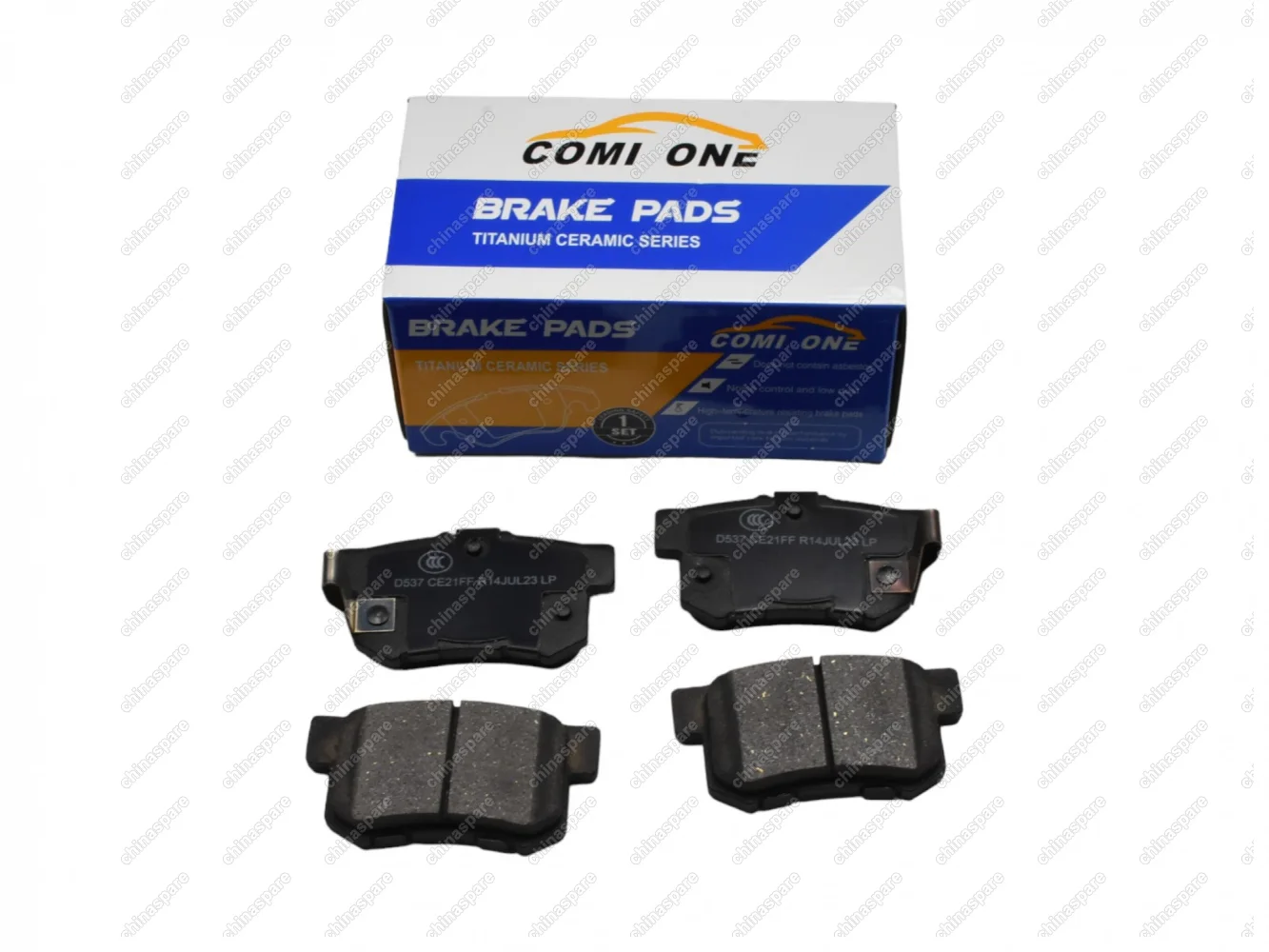 Колодки тормозные задние Ceramic Comi One Haval H6 / DongFeng AX7