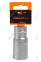 Головка торцевая 1/2 дюйма DR шестигранная 27мм глубокая