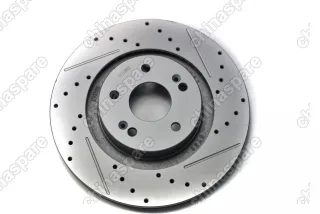 Диск тормозной передний перфорированный с насечками UIDNU (комплект) Tiggo 7PRO/Tiggo 8/Tiggo 8PRO/EXEED LX передний Omoda C5