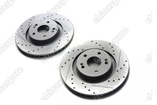 Диск тормозной передний перфорированный (комплект) Chery Tiggo 8 Pro Max арт.  204001231AA (UIDNU)